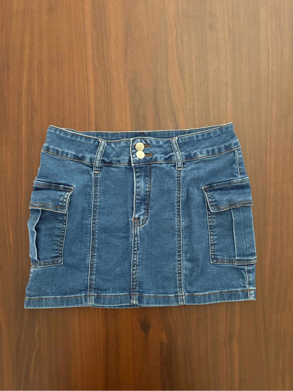 Y2K Inspired Jean Skirt
